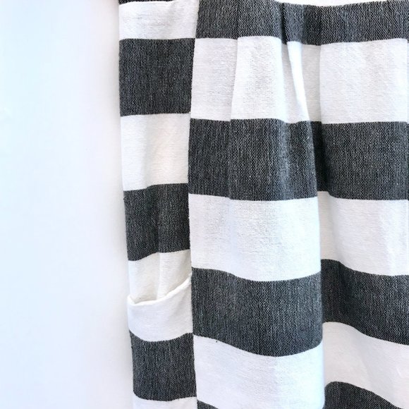 Mara Hoffman Easy Jumpsuit Stripe Black and White - Picture 5 of 9